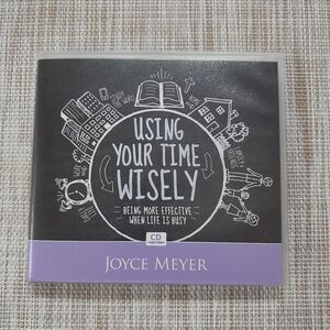 PRICE DROP! Joyce Meyer 'Using Your Time Wisely' CD   NWT